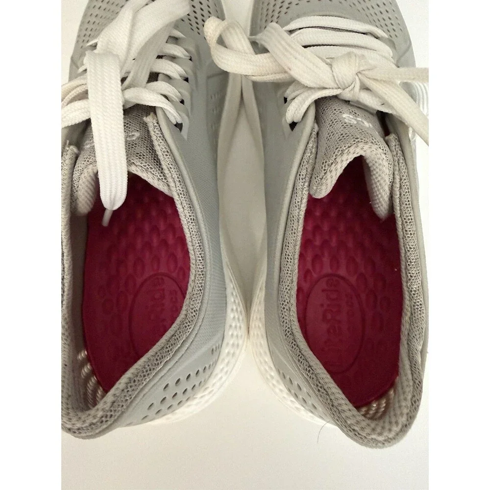 Crocs LiteRide Shoes Gray Women’s Size 9M 205234 Lite Ride